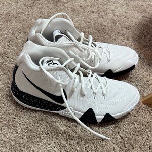 Nike White and Black Athletic Shoes